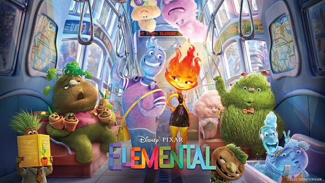 Elemental coloring pages