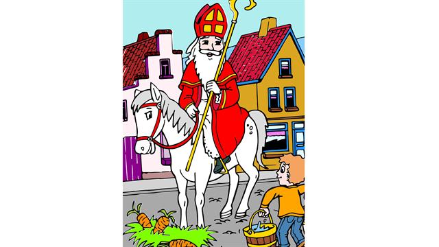 St Nicholas coloring pages